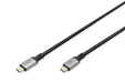 EAN 4016032485865 - Digitus DB-300443-010-S cable USB USB4 Gen 2x2 USB C 40 Gbit/s 100 W Negro imagen 1