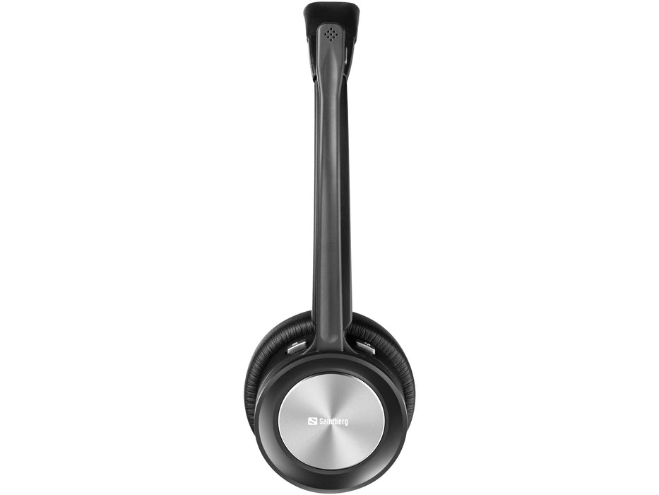 EAN 5705730126185 - Sandberg 126-18 auricular y casco Auriculares Inalámbrico Diadema Oficina/Centro de llamadas MicroUSB Neg imagen 3