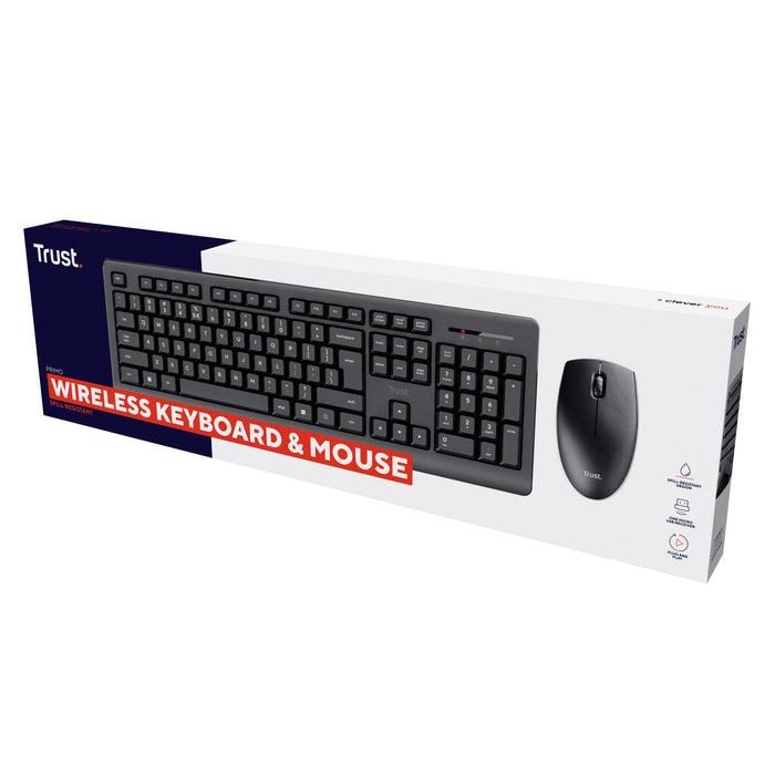 EAN 8713439254327 - Trust Primo teclado Ratón incluido Oficina RF inalámbrico QWERTZ Alemán Negro imagen 7