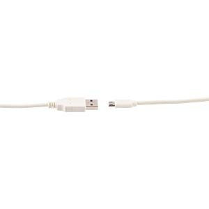 EAN 4250696644637 - Flexline FL31-72186 cable USB USB 2.0 1,8 m USB A Micro-USB B Blanco imagen 2