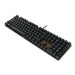 EAN 4025112107542 - CHERRY KC 200 MX teclado Universal USB QWERTY Inglés Negro, Bronce imagen 2