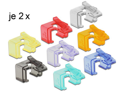 EAN 4043619864201 - DeLOCK 86420 abrazadera para cable Multicolor 16 pieza(s) imagen 1