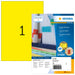 EAN 4008705044011 - HERMA 4401 etiqueta de impresora Amarillo Etiqueta para impresora autoadhesiva imagen 1