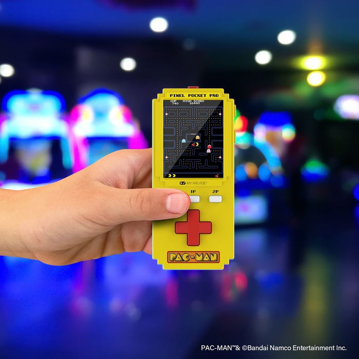 EAN 0845620071302 - My Arcade Pixel Pocket Pro Pac-Man videoconsola portátil 5,08 cm (2") Amarillo, Negro imagen 4