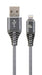 EAN 8716309108003 - Gembird CC-USB2B-AMLM-2M-WB2 cable de conector Lightning Gris, Blanco imagen 2