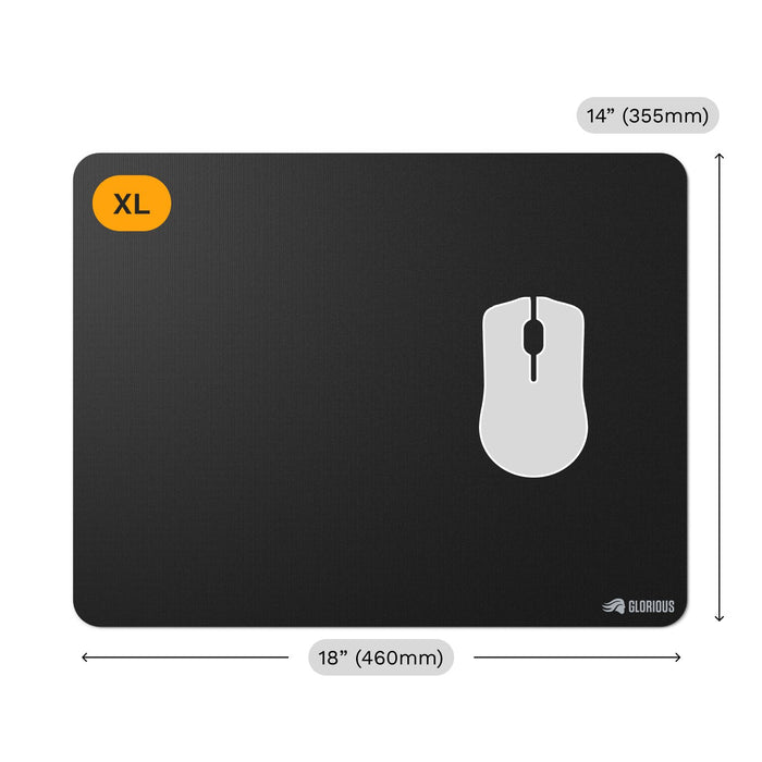 EAN 810069977270 - Glorious Gaming GLO-MP2-CLTH-EGL-XL-BLK alfombrilla para ratón Alfombrilla de ratón para juegos Negro imagen 8