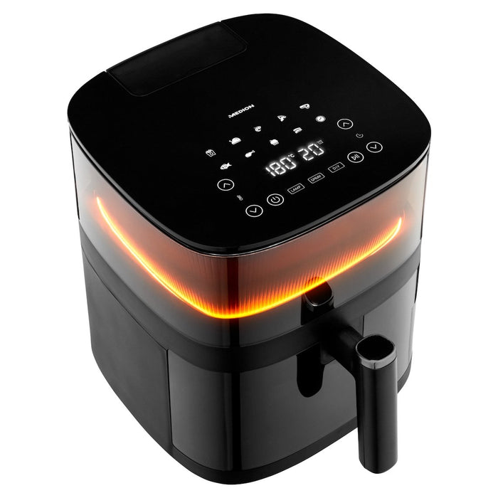 EAN 4061275214833 - MEDION LIFE X10 XL Sencillo 5 L 1500 W Freidora de aire caliente Negro imagen 4