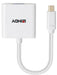 EAN 4002888434379 - Lindy 43437 adaptador de cable de vídeo 0,1 m USB Tipo C VGA (D-Sub) Blanco imagen 1