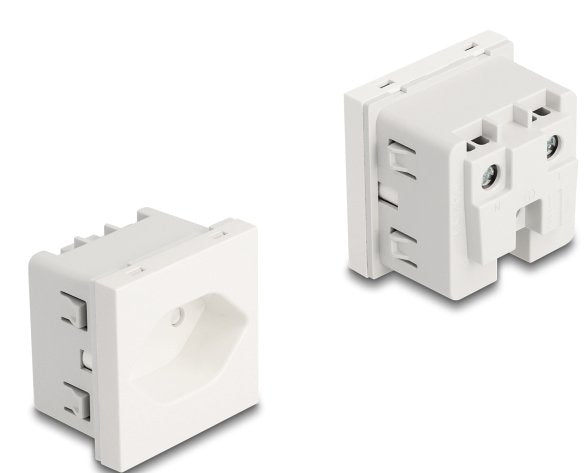 EAN 4043619814374 - DeLOCK 81437 toma de corriente Blanco imagen 1