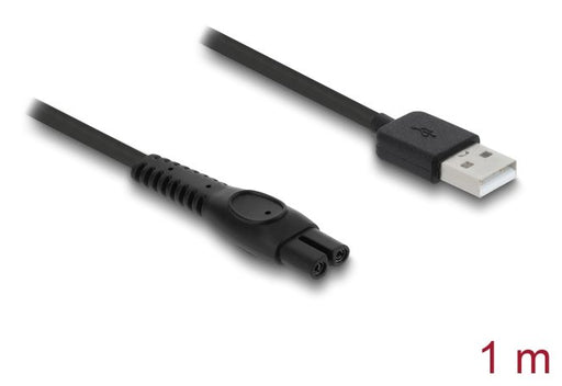 EAN 4043619909810 - DeLOCK 90981 cable de transmisión Negro 1 m USB A 2 pines imagen 2