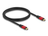 EAN 4043619800988 - DeLOCK 80098 cable USB USB 3.2 Gen 2 (3.1 Gen 2) USB C Negro, Rojo imagen 1