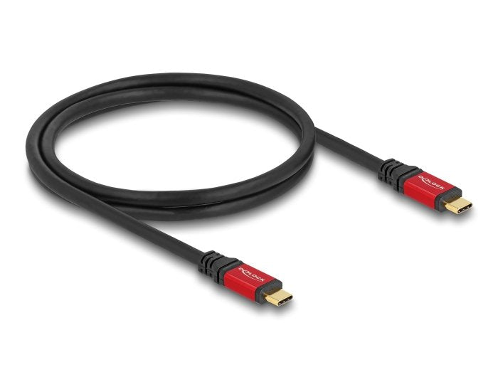 EAN 4043619800902 - DeLOCK 80090 cable USB USB 3.2 Gen 1 (3.1 Gen 1) USB C Negro, Rojo imagen 1