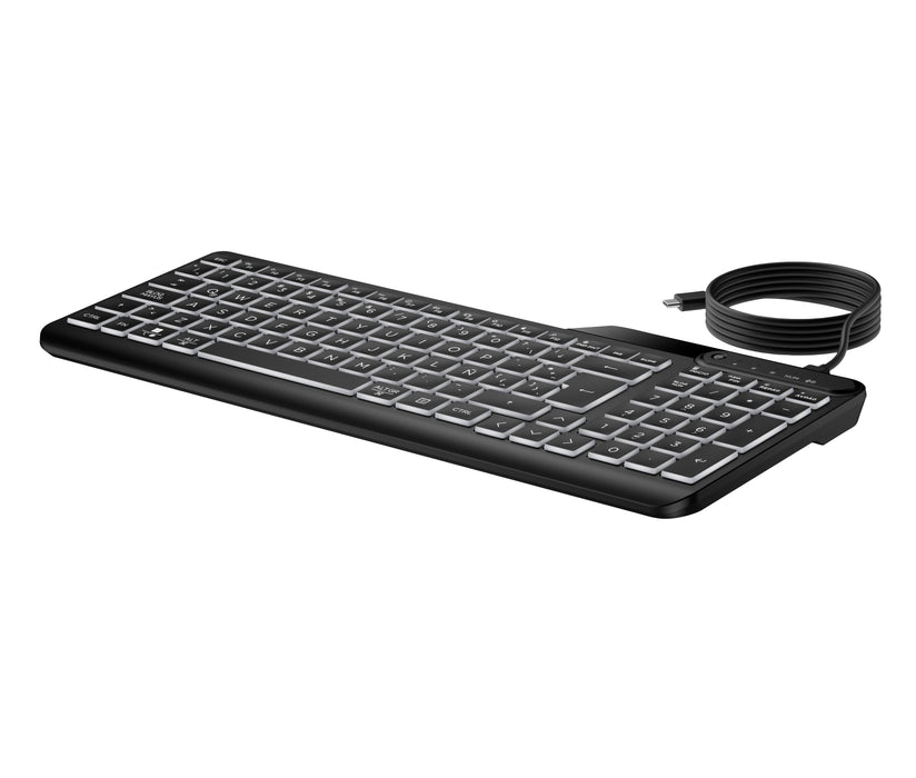 EAN 197192768860 - HP 405 Backlit Wired Keyboard teclado Oficina USB Negro imagen 9