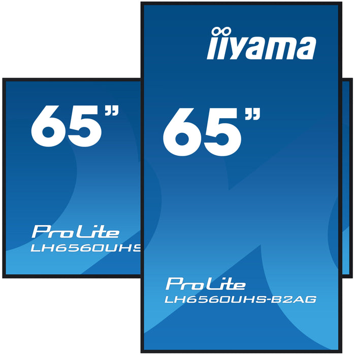 EAN 4948570124459 - iiyama LH6560UHS-B2AG pantalla de señalización Pizarra de caballete digital 163,8 cm (64.5") LED Wifi 500 imagen 5