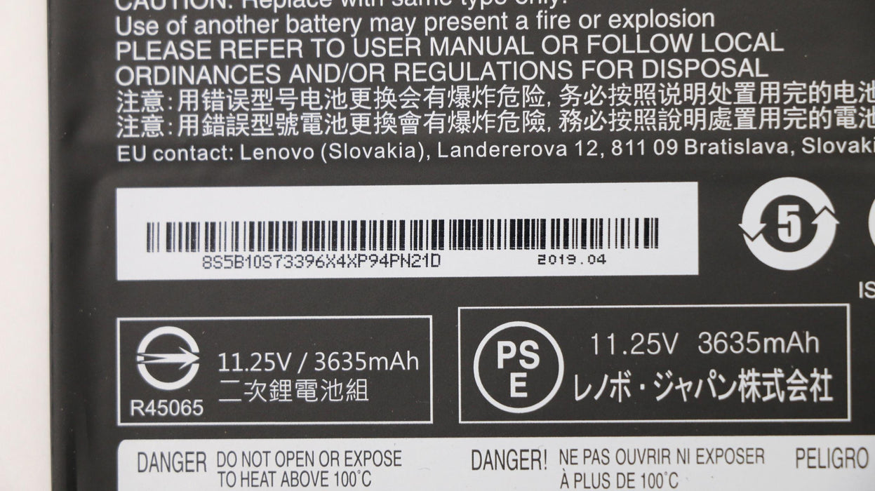 EAN 5706998992666 - Lenovo 5B10S73396 refacción para laptop Batería imagen 5