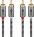 EAN 4040849652950 - Goobay 65295 cable de audio 5 m 2 x RCA Negro, Plata imagen 2