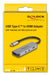 EAN 4043619610648 - DeLOCK 61064 hub de interfaz USB 3.2 Gen 1 (3.1 Gen 1) Type-C Gris imagen 3