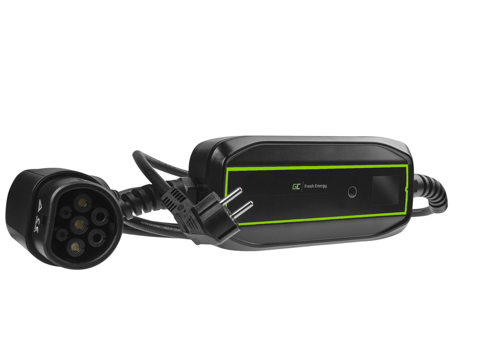 EAN 5907813964077 - Green Cell EV16 estación de carga para vehículo eléctrico Negro 1 Pantalla incorporada LCD imagen 2