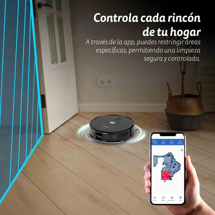 EAN 8426156018508 - Grunkel I-DANCERTURBOBRUSH aspiradora robotizada 0,25 L Negro imagen 4