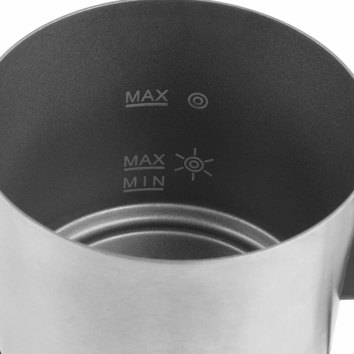 EAN 8421078038146 - JATA JECL1900 espumador o calentador de leche Automatic milk frother/warmer Negro, Acero inoxidable imagen 7