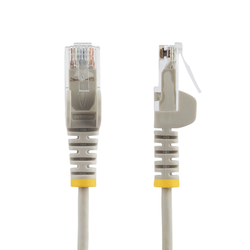 EAN 65030921534 - StarTech.com N6PAT25CMGRS cable de red Gris 0,25 m Cat6 U/UTP (UTP) imagen 2