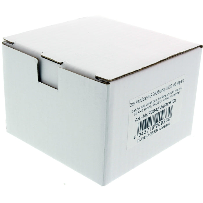 EAN 4043718209347 - InLine 76842S caja de tomacorriente Blanco imagen 4
