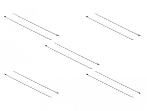 EAN 4043619187706 - DeLOCK 18770 presilla Brida reutilizable Acero inoxidable 10 pieza(s) imagen 1