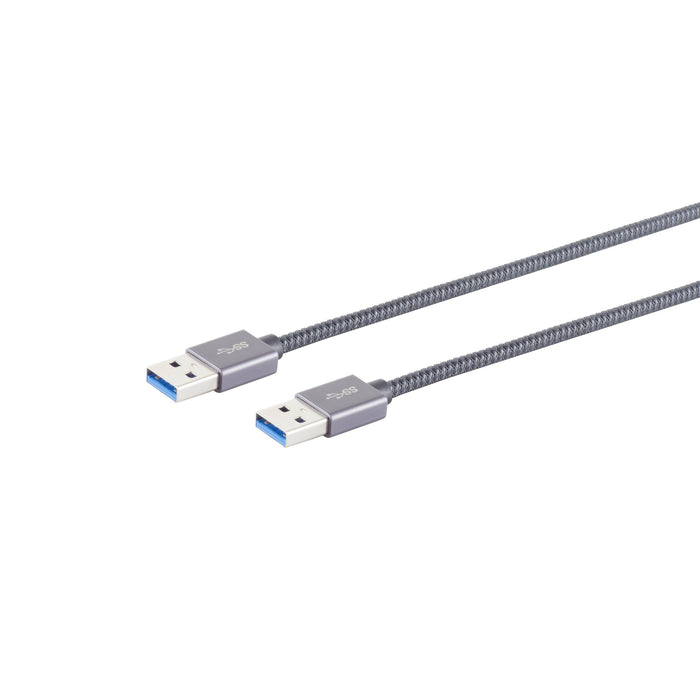 EAN 4017538132109 - S/CONN maximum connectivity 13-37010 cable USB USB 3.2 Gen 2 (3.1 Gen 2) 0,5 m USB A 10 Gbit/s Gris imagen 1