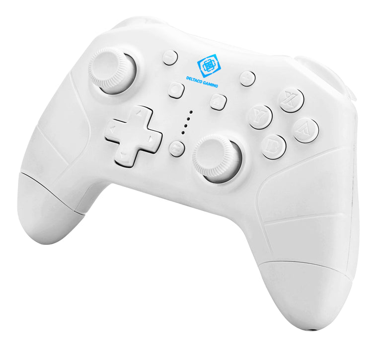 EAN 7333048057167 - Deltaco Gaming GAM-103-W mando y volante Blanco Bluetooth/USB Gamepad Digital Android, Nintendo Switch, N imagen 1
