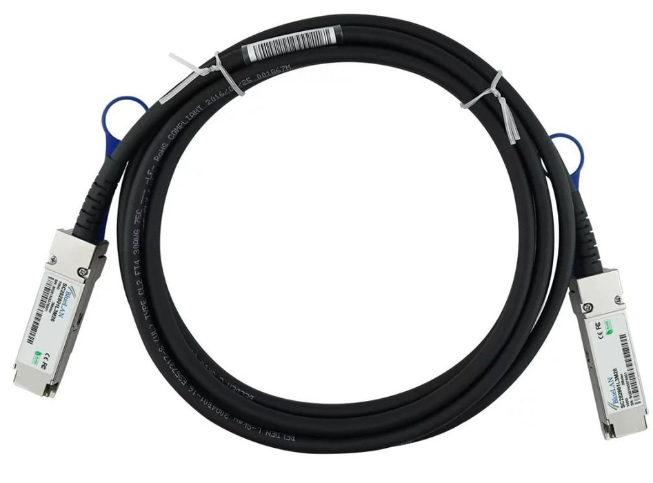 EAN 4063232101200 - BlueOptics QSFP28-DAC-1M-SS Cable de fibra óptica e InfiniBand Negro imagen 1