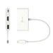 EAN 4712795087505 - j5create JCA379EW-N hub de interfaz USB Tipo C 5000 Mbit/s Blanco imagen 3