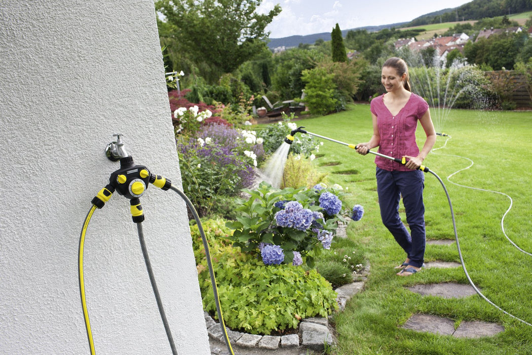 EAN 4039784620278 - Kärcher WT 2.000 Negro, Amarillo Temporizador de riego mecánico imagen 2