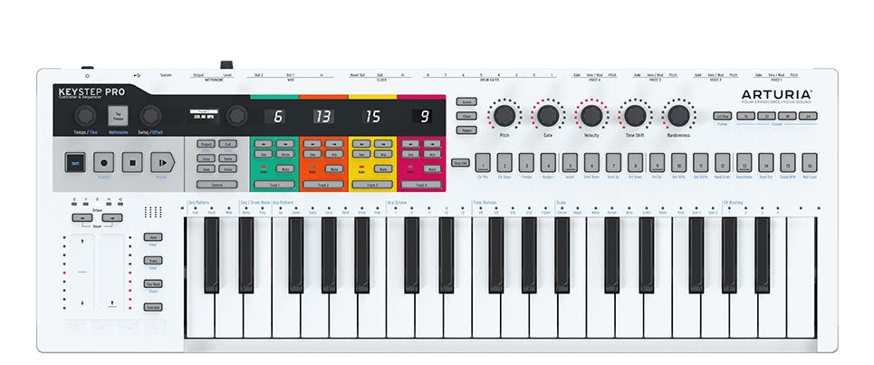 EAN 3760033531489 - Arturia KeyStep Pro teclado MIDI 37 llaves USB Blanco imagen 1
