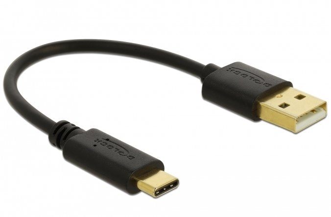 EAN 4043619809547 - DeLOCK 80954 cable USB 0,15 m USB A USB C Negro imagen 1