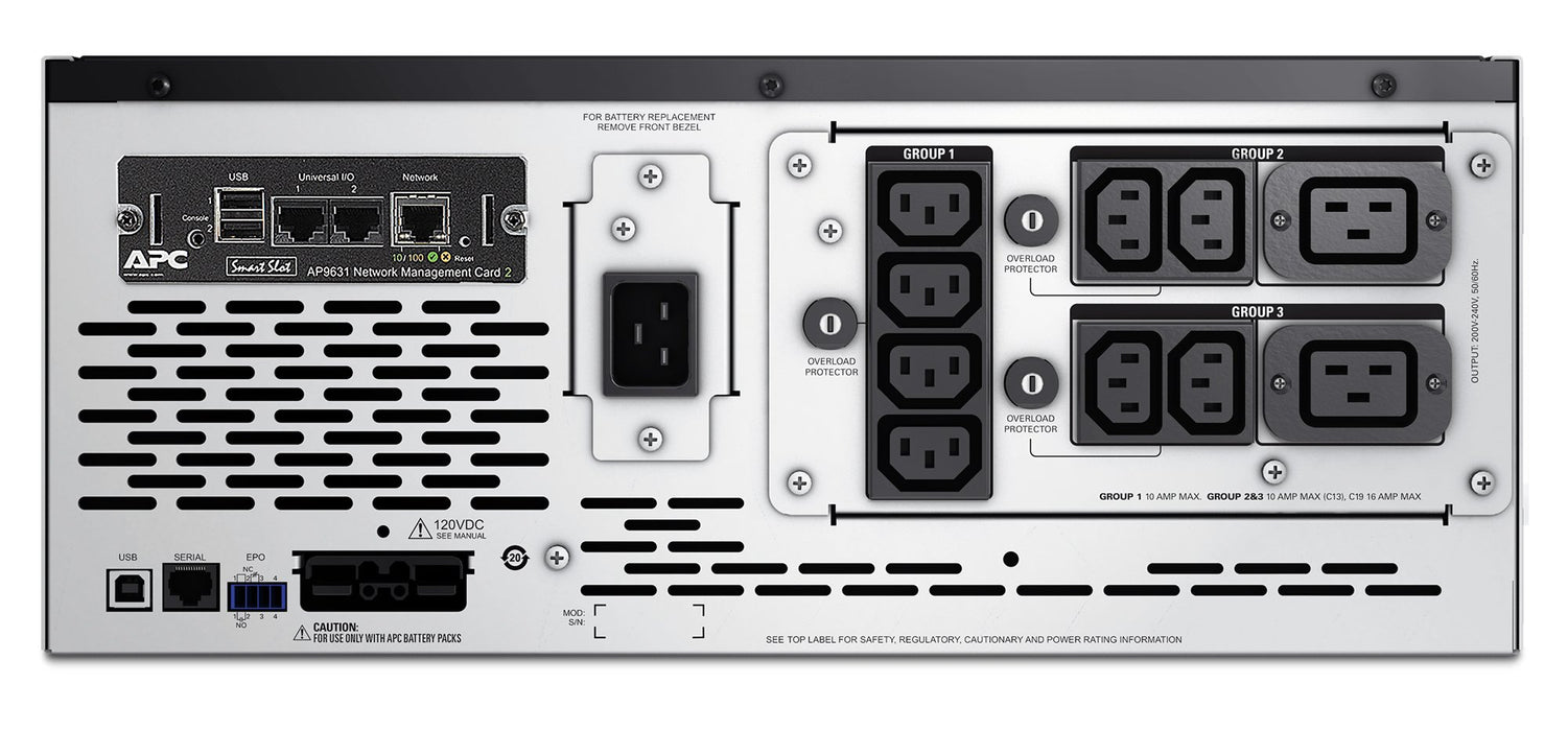 EAN 0731304292623 - APC Smart-UPS sistema de alimentación ininterrumpida (UPS) Línea interactiva 3 kVA 2700 W 10 salidas AC imagen 3