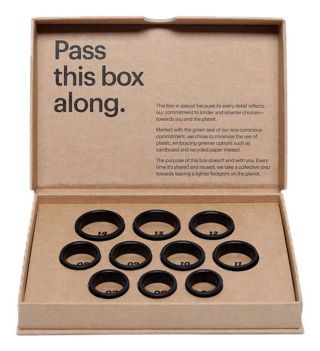 EAN 8906184870854 - Ultrahuman Ring AIR Sizing Kit Establecer Negro imagen 1