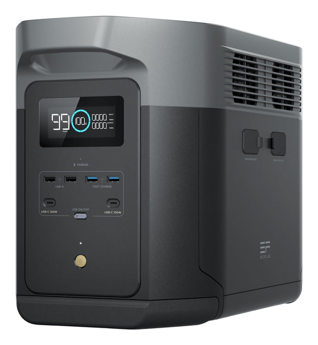 EAN 4895251604772 - EcoFlow DELTA 2 Max estación de energía portátil Fosfato de hierro-litio (LiFePo4) 2400 W 23 kg imagen 2