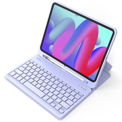 EAN 6976521110075 - Inateck KB04002 QWERTY Bluetooth Púrpura imagen 1