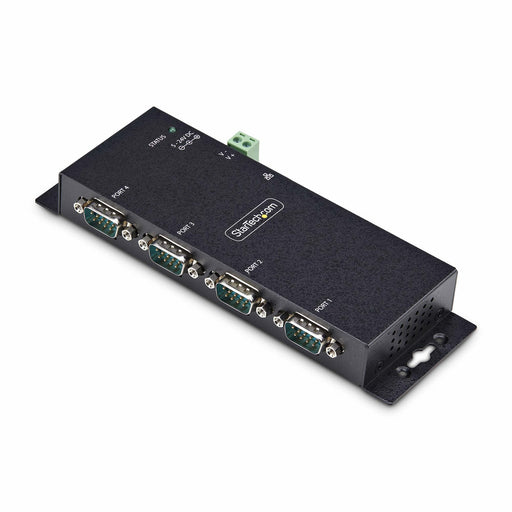 EAN 0065030906012 - StarTech.com I43-SERIAL-ETHERNET convertidor, repetidor y aislador en serie RS-232 RJ-45 Negro imagen 1