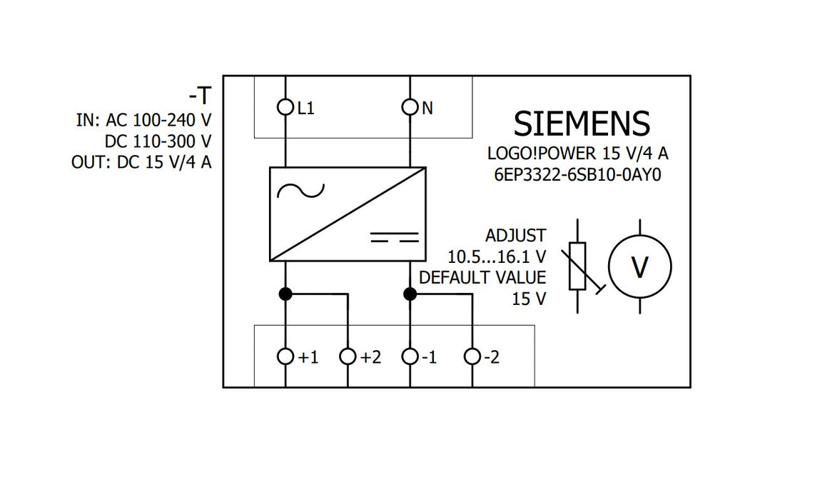 EAN 4025515154839 - Siemens 6EP3322-6SB10-0AY0 adaptador e inversor de corriente Interior Multicolor imagen 7