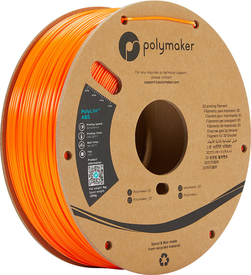 EAN 6938936710233 - Polymaker PE01009 material de impresión 3d ABS Naranja 1 kg imagen 1