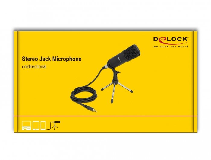 EAN 4043619666409 - DeLOCK 66640 micrófono Negro Micrófono para PC imagen 4