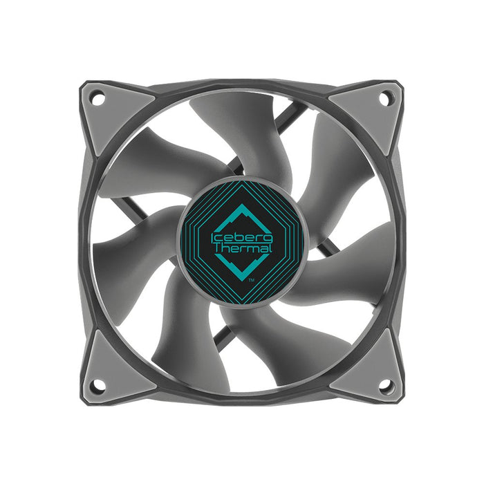 EAN 1230000071017 - Iceberg Thermal IceGALE Carcasa del ordenador Ventilador 8 cm Gris 1 pieza(s) imagen 1