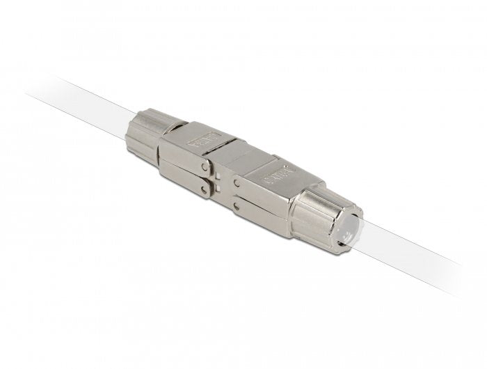 EAN 4043619869763 - DeLOCK 86976 cambiador de género para cable Plata imagen 3