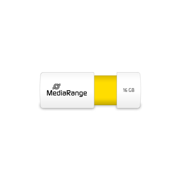 EAN 4260283118199 - MediaRange MR972 unidad flash USB 16 GB USB tipo A 2.0 Blanco, Amarillo imagen 3