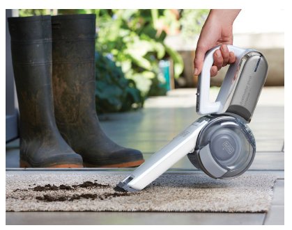 EAN 5035048458389 - Black & Decker PV1820L aspiradora de mano Cromo Sin bolsa imagen 6
