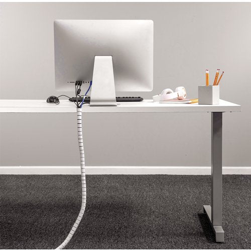 EAN 43859748662 - Fellowes CableZip Piso Tubo flexible para protección de cables Blanco 1 pieza(s) imagen 5