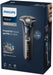 EAN 8720689008440 - Philips SHAVER Series 5000 S5885/10 afeitadora Máquina de afeitar de rotación Recortadora Negro, Azul imagen 3