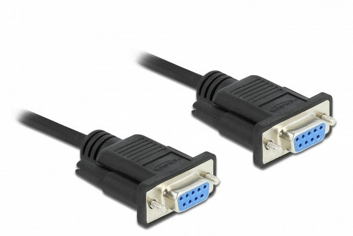 EAN 4043619866076 - DeLOCK 86607 cable de serie Negro RS-232 Sub-D9 imagen 1