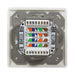 EAN 4052792028652 - LogiLink NP0125 toma de corriente RJ-45 Metálico, Blanco imagen 2